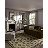 Loloi Jeremiah Brent Barrow Collection BAR-02 Moss/Beige 7'-9" x 9'-9" Area Rug