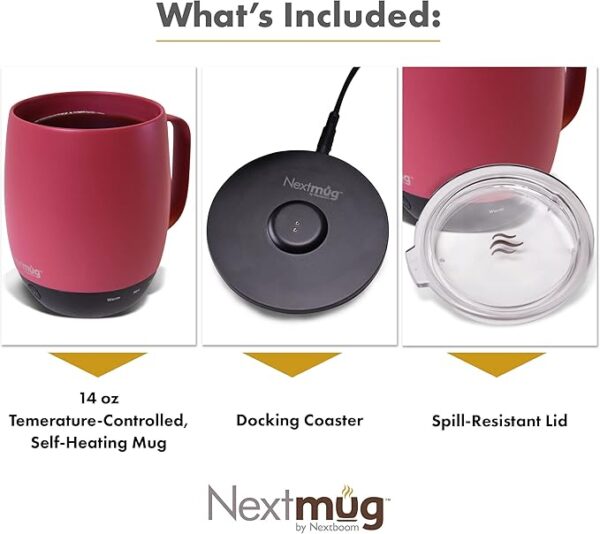 23% OFF Nextmug - Temperature-Controlled, Self-Heating Coffee Mug - Image 4