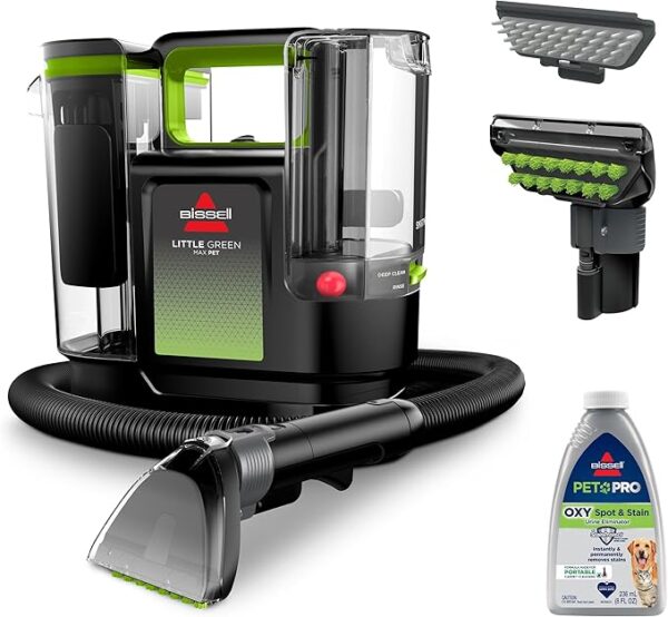 27%off BISSELL® Little Green® Max Pet SmartMix Portable Carpet and Upholstery Deep Cleaner