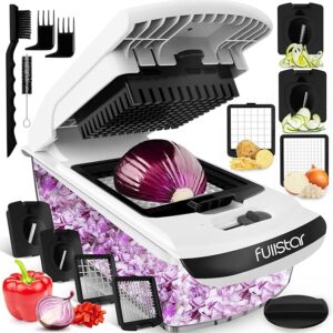 45% off Fullstar Vegetable Chopper and Spiralizer - Food Chopper with Container, Fruit Slicer, Kitchen Gadgets & Accessories